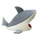 thumbnail image 3 of Cama cueva para gatos y tiburones, cama calmante para gatitos, nido antideslizante para gatos y perros, casa para mascotas pequeñas Gris claro, 3 of 8