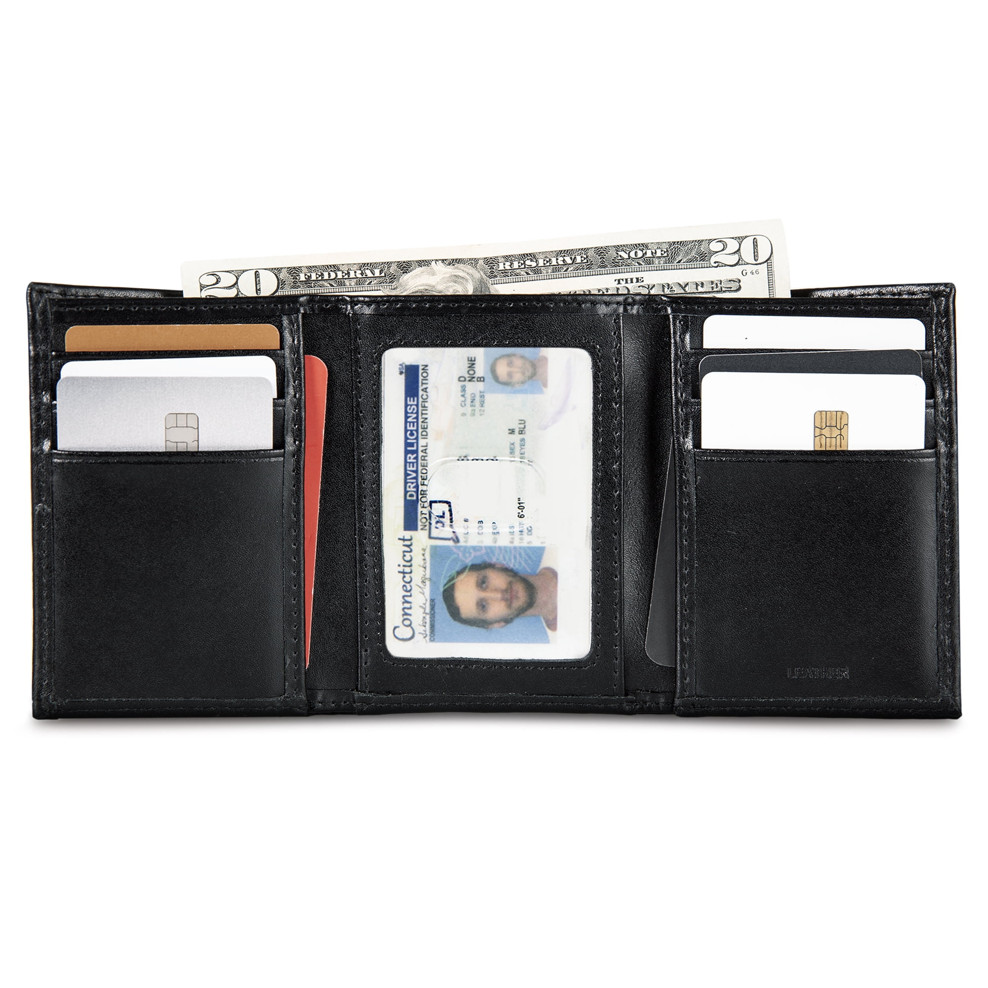 Reebok Perforated Trifold Wallet