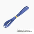 thumbnail image 3 of pitrice Leather Rope DIY Cord Long Thread Necklace Belt Handbag Beads String Rope Jewelry Handicraft, A036-A, blue, 5m, 3 of 8