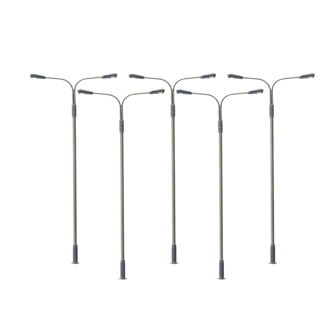 5 mini farolas para maquetas de mesas de arena. altura 75 cm