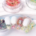 thumbnail image 4 of Dried Flower Nail Art Decorations Multicolor 5x5x3cm Japanese Fresh Style Floral Design, 4 of 8