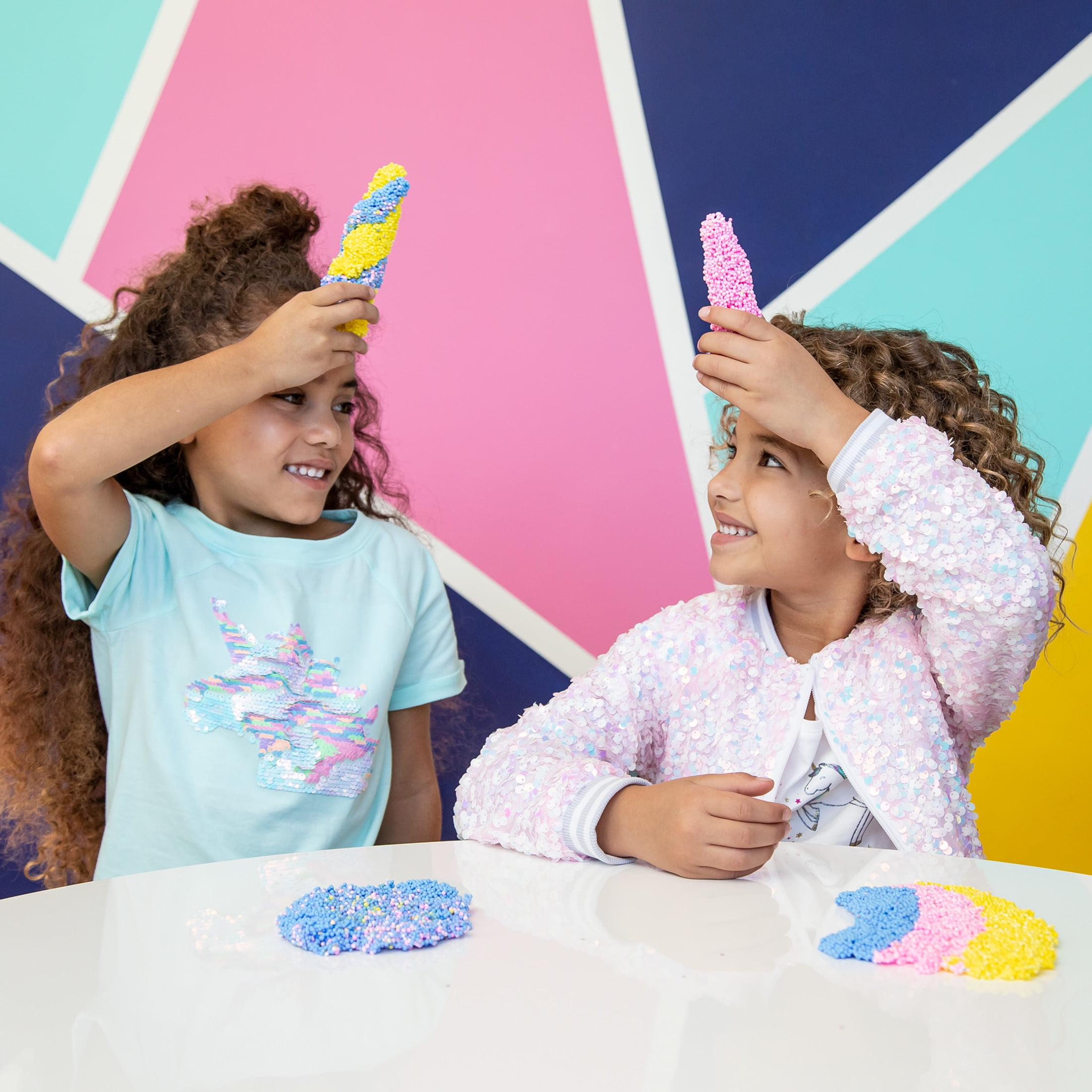 Educational Insights Playfoam Jumbo Pod Unicorn Mane, Set of 12, Kids Art Foam and Sensory Toy, Ages 3 and up