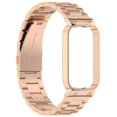 thumbnail image 1 of Correa de reloj de 20 mm, acero inoxidable para pulsera Redmi Band 2, oro rosa, 1 of 5