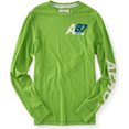 thumbnail image 1 of Aeropostale Mens LS A87 New York Graphic Camiseta, Verde, X-Large Aeropostale Camiseta gráfica, 1 of 1