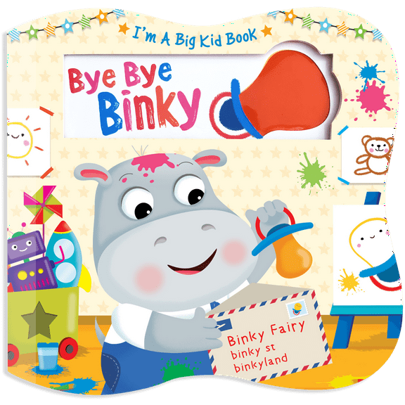 Bye Bye Binky - Touch and Feel Board Book - Sensory Board Book