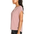 thumbnail image 2 of Banana Republic Women's Short Sleeve V-Neck Blouse (Pink, XL), 2 of 4