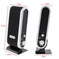 thumbnail image 3 of New PC Computer Speakers 2.0 Stereo USB 3.5 mm Jack Desktop Laptop Clear Sound, 3 of 12