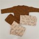 thumbnail image 5 of Spring Autumn Baby Clothing 0-2Y Infant Dinosaur Print Baby bodysuits With Hat Toddler Boys Girls Homewear Baby Longjohns Outfit, 5 of 6