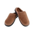 thumbnail image 2 of Isotoner  Microterry and Waffle Travis Hoodback Slipper (Men), 2 of 4