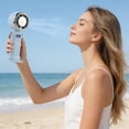thumbnail image 6 of Yeciiwht Handheld Fan - Ice-sense Mini Fan Charging High-Speed Turbine Fan with Digital Display, Rechargeable Portable Cooling Device, 6 of 7