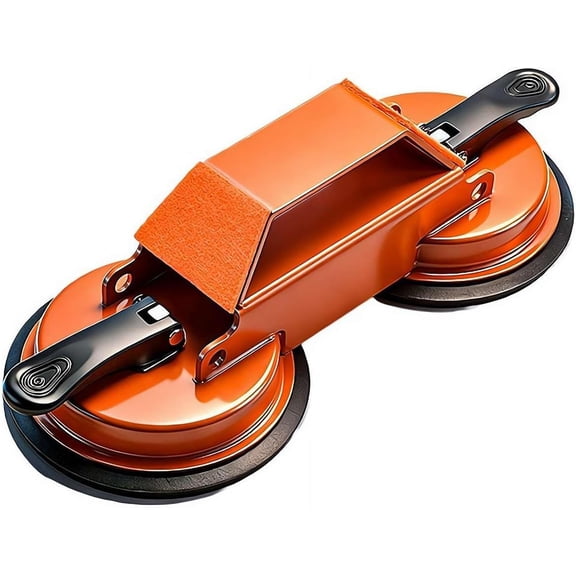 Heavy Duty Floor Gap Repair Tool, Aluminum Alloy Double Suction Cup Seam Setter and Plank Grab for Laminated Vinyl and Wood Flooring Gap Filling