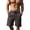 Black -CO17, variant on Nestiefly Mens Linen Shorts Casual Beach Shorts Elastic Waist Lightweight Drawstring Summer Cargo Shorts with 4 Pockets 2026 Army Green XL