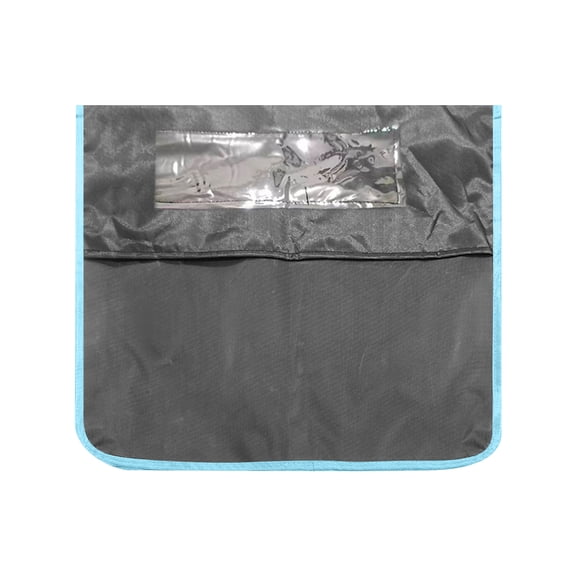 4Pc Classroom Student Seat Back Organizer Pouch 39*43Cm, 4-Pack Storage Bags For Teens & Classroom Seats, Blue Classroom Desk Organizers & Storage