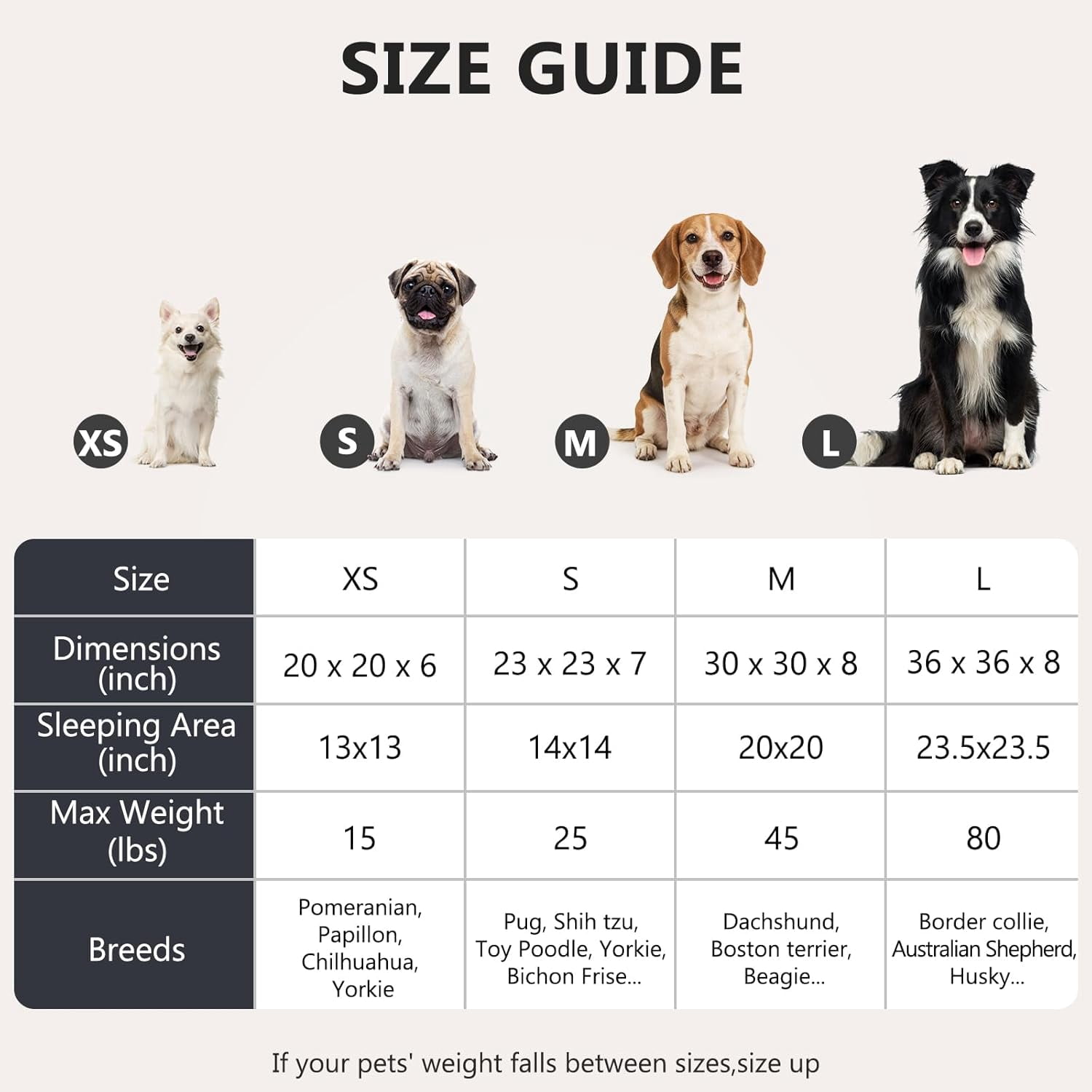 Orthopedic Dog Bed Comfortable Donut Cuddler Round Pet Beds Ultra Soft Washable Dog and Cat Cushion (20''/23''/30'') (23'', Brown)