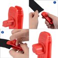 thumbnail image 4 of Unique Bargains Pinces pour Bâche, Serrage de Verrou, Pinces pour Auvent, Tente, Rouge, Lot de 6, 4 of 5