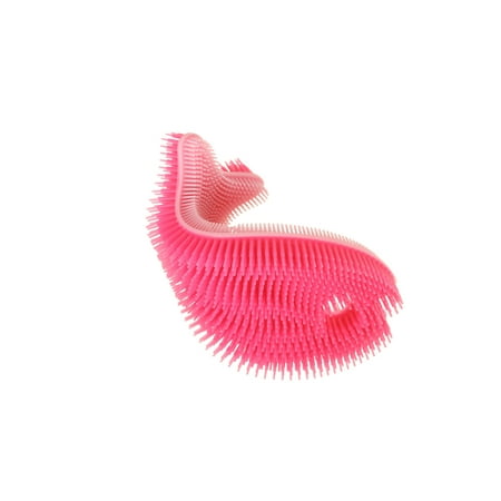 UPC: 0852865007034 | Innobaby Bathin Smart Silicone Fish Antimicrobial Bath Scrub – FISH LIGHT PINK/FUCHSIA
