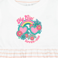 thumbnail image 4 of Inktastic My Gigi Loves Me Girls Rainbow Granddaughter Girls Baby Dress, 4 of 5