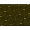 thumbnail image 1 of Ahgly Company Machine Washable Indoor Rectangle Transitional Dark Bronze Brown Area Rugs, 5' x 7', 1 of 7