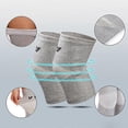 thumbnail image 4 of Breathable Knee Pad Elastic Bamboo Charcoal Knee Support Pad Cover Knee Protector Cover - M, 4 of 5