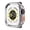 Bright Silver, variant on MJSHUN 2 Pack Rugged Case Compatible with Apple Watch Ultra 3 / Ultra 2 / Ultra, Soft TPU with Tempered Glass Screen Film Durable Shockproof Protective Bumper Cover for iWatch 49mm, Clear