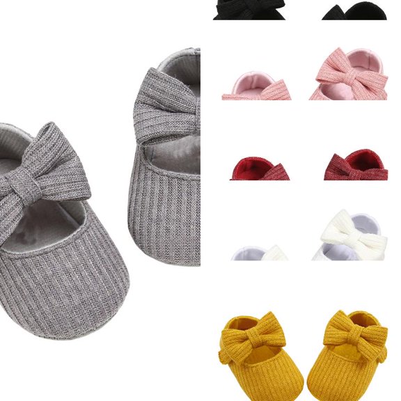 Wdgfv Baby Boys Girls Slippers Cozy Booties Soft Bottom Warm Cartoon Socks Crib Shoes 0-6 Months