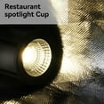 thumbnail image 5 of LED Regulable con Zoom E27 P20, Luz Descendente de 15 W, para Comedor, Sala de Estar, Bar, Cafetería, Color Negro, 5 of 5