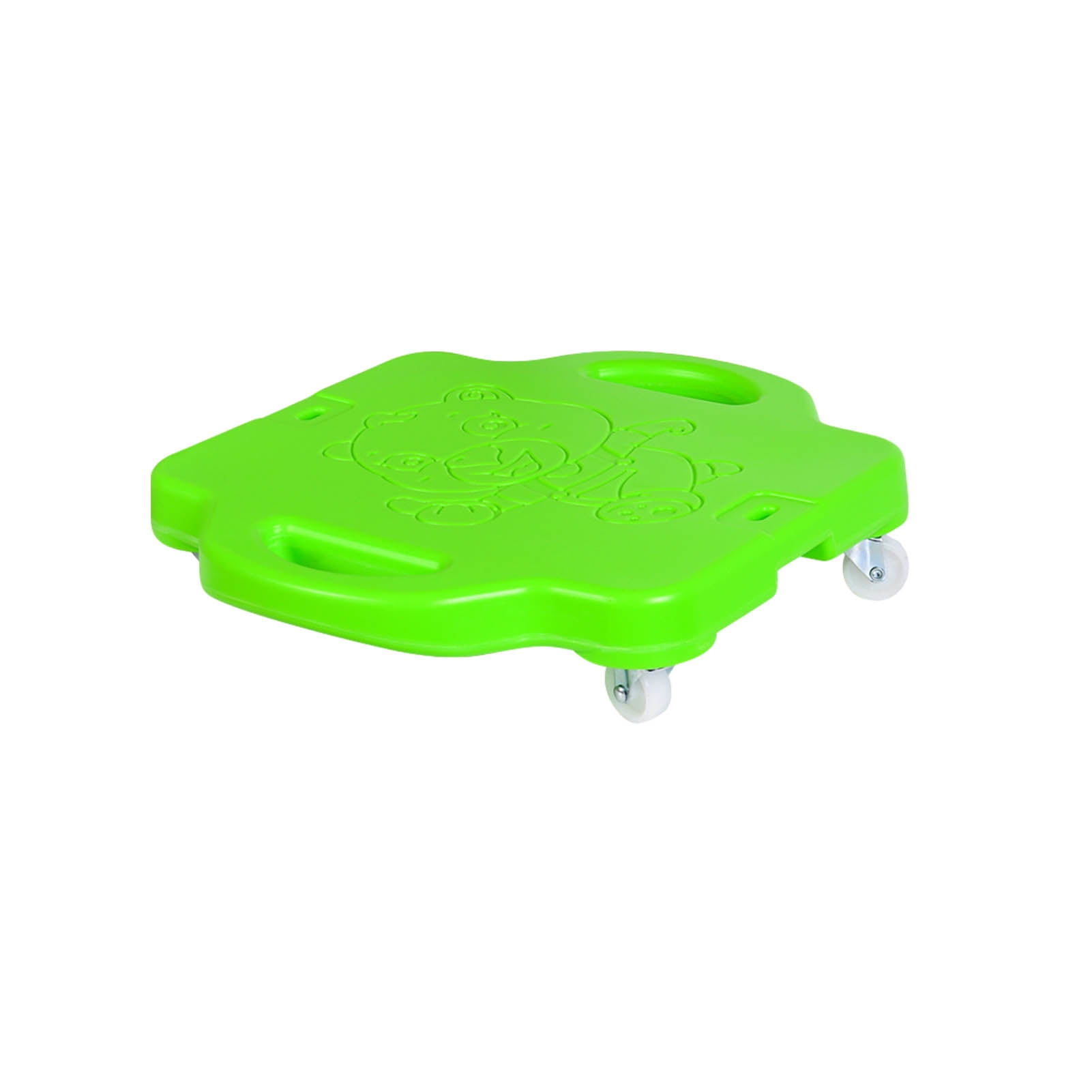 Scooter Board with Handles Plastic Gym Sports Scooters for Kids