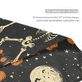 thumbnail image 3 of Yayeee Garden Flag 12" x 18" Double Sided Outdoor Yard Lawn Holiday Decorations, Black Halloween Dancing Skeleton, 3 of 6