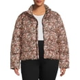 thumbnail image 2 of Time and Tru Women's and Women's Plus Puffer Jacket, Sizes S-3X, 2 of 6