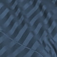 thumbnail image 4 of Hotel Style 600 Thread Count Navy Damask Stripe Egyptian Cotton Adult Pillow Cases, King (2 Count), 4 of 5