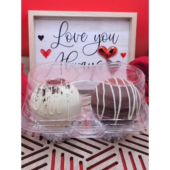 Hot Chocolate Bombs 2 Pack Gift Set Mixed Flavor