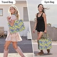 thumbnail image 6 of Large Capacity Tote Bag,Yellow Lemon Fruit Clusters Blue Pattern Handbag Fashion Luxury Tote Bag,15.7"x13"x 5.1" Inches,Laptop Compatible, 6 of 6