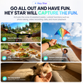 thumbnail image 5 of Smart Camera Glasses Featuring An 8MP Ultra-wide-angle Camera,  AI Voice Control, 8 Hours Of Immersive Audio Playback, Wi-Fi And Bluetooth 5.3, And Support for Type-C Charging W, 5 of 8