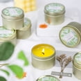 thumbnail image 3 of SCENTORINI Citronella Soy Wax Candles, Lemongrass Scent Candles for Outdoor Patio (12x2.5oz), 3 of 7