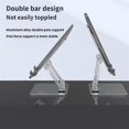 thumbnail image 3 of Support Rotatif pour Ordinateur Portable, Base Réglable à 360° pour Tablettes et Ordinateurs Portables, Argent et Gris, 3 of 7