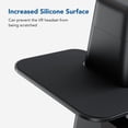 thumbnail image 7 of KIWI design VR Stand Compatible with Oculu Quest 2 / Valve Index / HP Reverb G2 / Quest / PSVR 2 Headsets (Black), 7 of 7