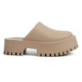 thumbnail image 4 of Jeffrey Campbell Clogge Taupe Fashion Slip On Chunky Platform Mule Clog Sandals (Taupe, 10), 4 of 7