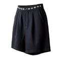thumbnail image 6 of Qulqfy Athletic Lounge Shorts Women High Waisted Elastic Waist Loose Bow Pockets Graphic Loose Women's Shorts, 6 of 6
