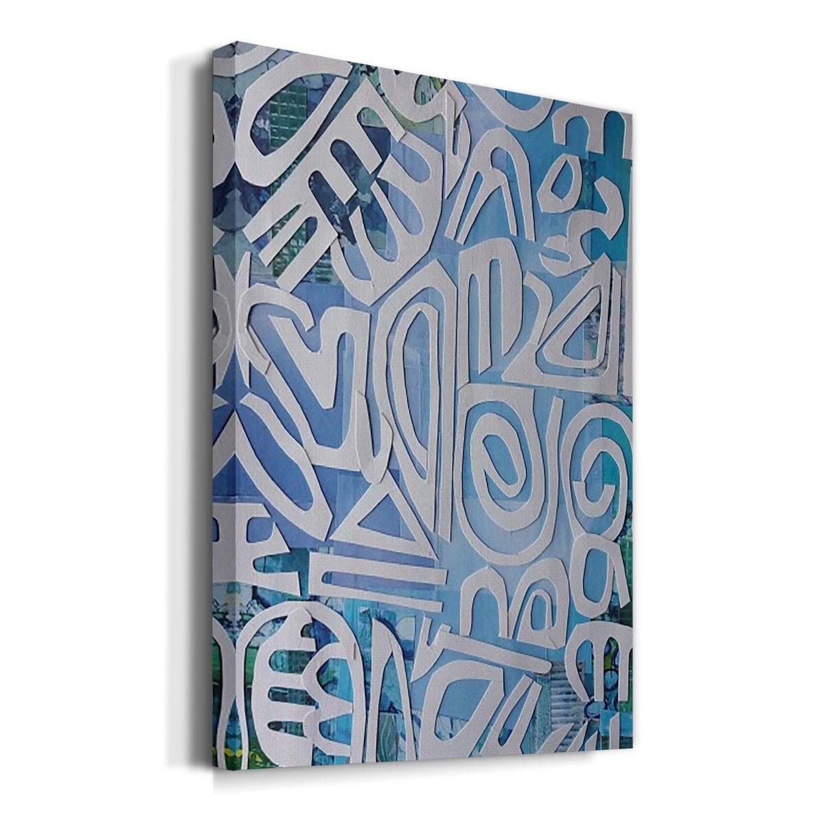 Santorini Premium Gallery Wrapped Canvas - Ready to Hang