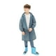 thumbnail image 2 of Student Children's Plaid Pocket Fashion Raincoat With Schoolbag Bit Raincoat, 2 of 4