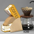 thumbnail image 3 of 2 Count Coffee Coffee Papers Suitable Unbleached Coffee Disposable Paper For Pour Over Coffee And Coffee Maker Wash up Kitchen Strainer Bags Fr Kitchen Squish Strainer Strainer That Strainer Large, 3 of 3