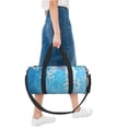 thumbnail image 6 of Sikiie Hanging Orchids Floral Blue Duffel Bag, Travel Bag, Sports Gym Bag - Ideal for Sports, Gym, Overnight Stays, 6 of 6