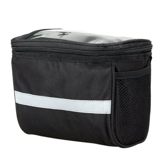Large Capacity Waterproof Bicycle Front Handlebar Storage Bag Cycling Pouch