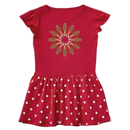 

Inktastic Mushrooms and Morels in a circle Gift Toddler Girl Dress