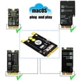 thumbnail image 3 of Sywqhk Mini PCI-E a placa convertidora WiFi de 12 + 6 pines Módulo adaptador WLAN inalámbrico mPCI-e, 3 of 8