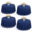 Navy Blue-70 inch Round-4, variant on 6 Pack 90 Inch Round Black Polyester Tablecloth Bulk Washable Table Covers