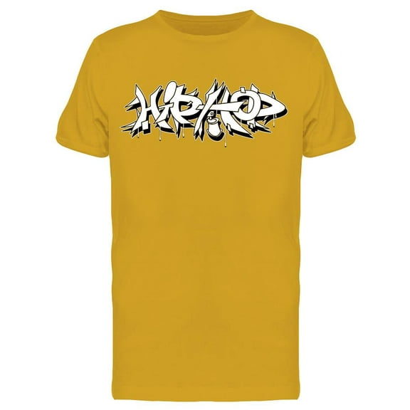 Hip Hop Urban Graffiti Design T-Shirt Men -Image by Shutterstock, Male Small