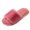 Hot Pink, variant on Women's Fuzzy Slippers Open Toe Cozy Memory Foam House Shoes Soft Flat Indoor Outdoor Spa Slippers