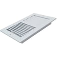 thumbnail image 4 of Sierra Grates 2 Way Sidewall & Ceiling Register - 6 inch X 14 inch Glacier White, 4 of 6