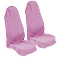 thumbnail image 1 of Funda de asiento de coche LoyaGour, impermeable, rosa, 75 x 150 cm, 2 unidades, 1 of 7